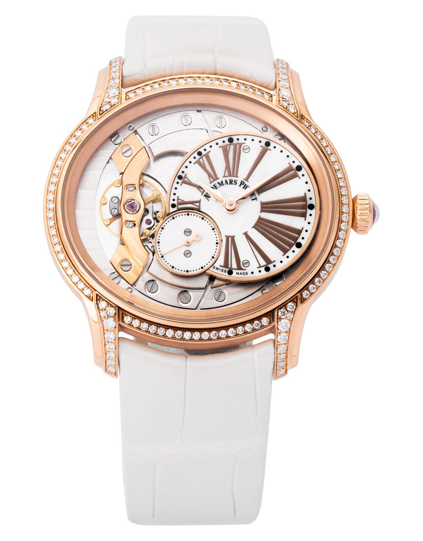 Audemars Piguet Millenary Ladies 77247OR.ZZ.A812CR.01 - 39.5 mm Leather back