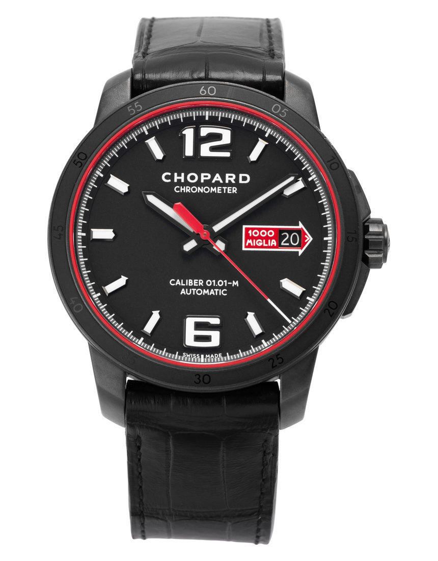 Chopard Mille Miglia GTS Automatic Speed Black 168565-3002 - 43 mm Leather back