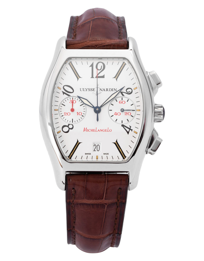 Ulysse Nardin Michaelangelo Chronograph 563-42 - 34 mm Leather back