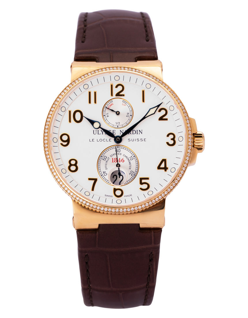 Ulysse Nardin Maxi Marine Chronometer 266-66 - 41 mm Leather back