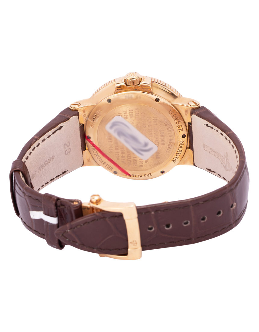 Ulysse Nardin Maxi Marine Chronometer 266-66 - 41 mm Leather