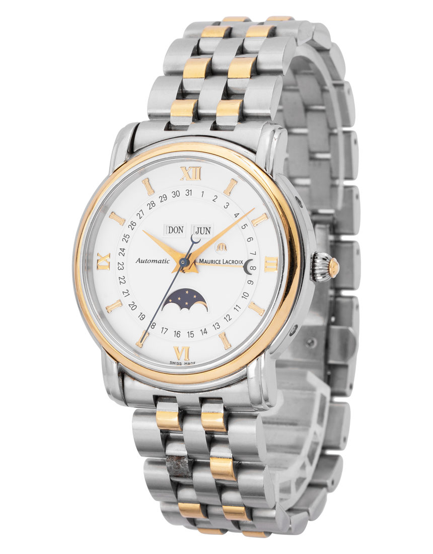 Maurice Lacroix Masterpiece Phases de Lune MP6057 - 38 mm Steel side