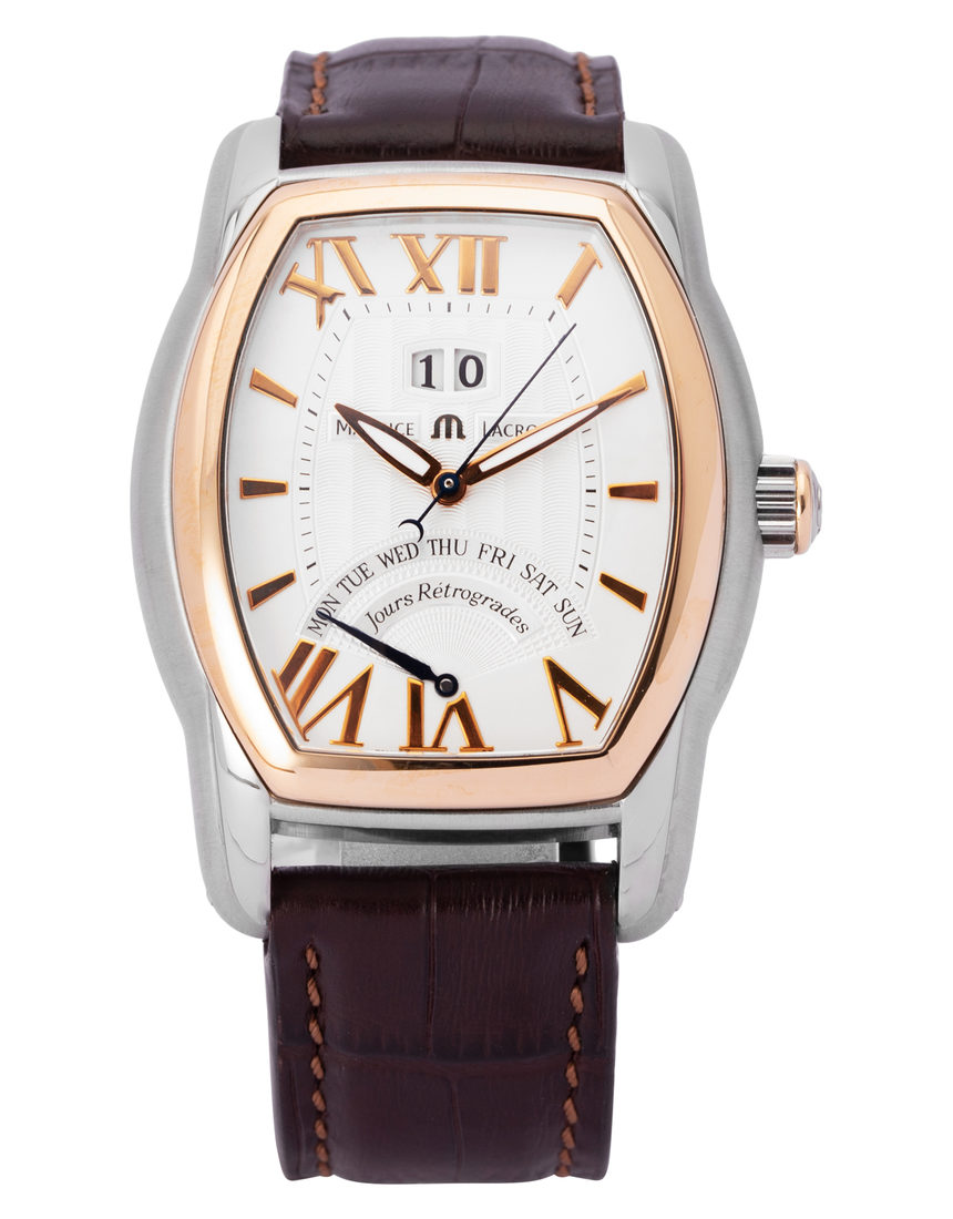 Maurice Lacroix Masterpiece MP6119-PS101-11E - 39 mm Leather back