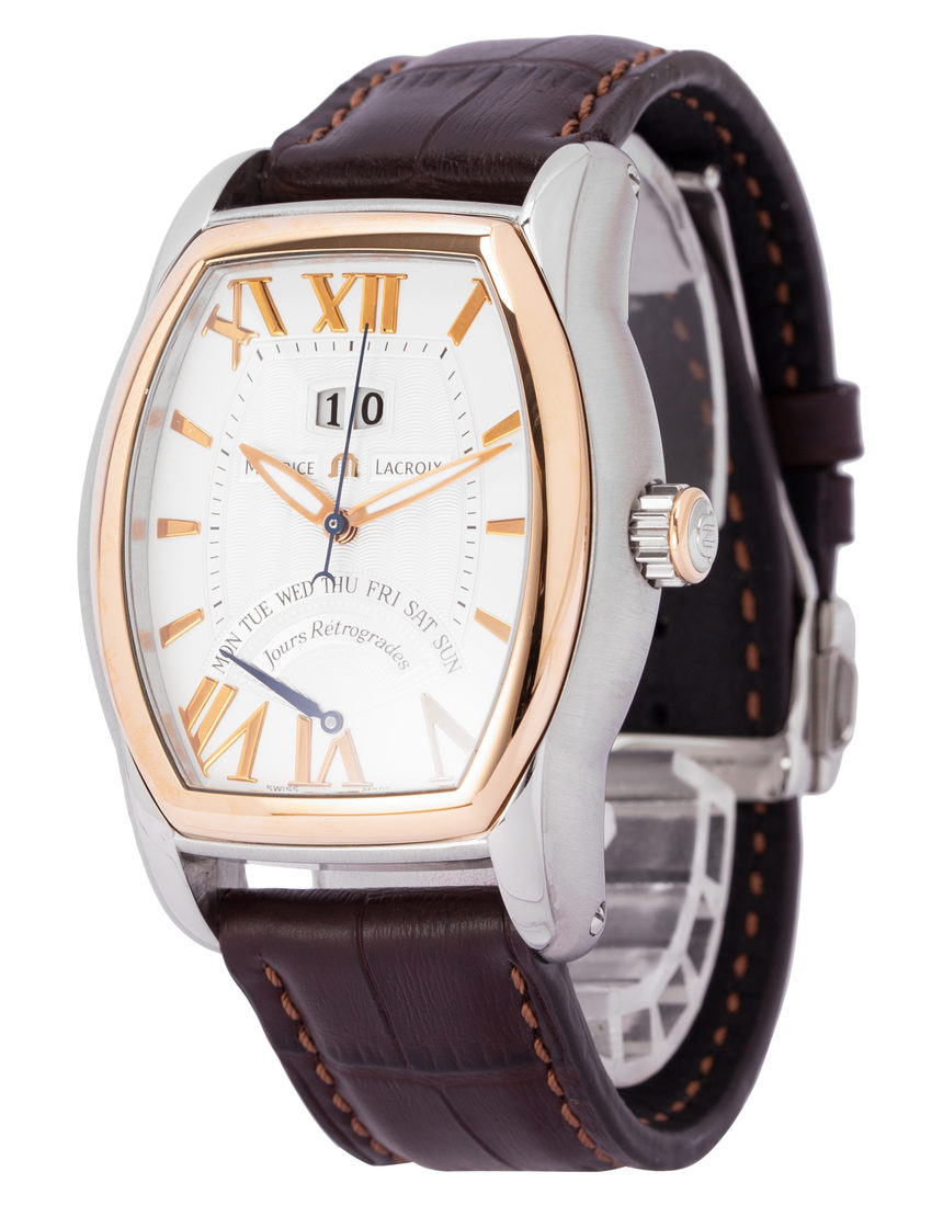 Maurice Lacroix Masterpiece MP6119-PS101-11E - 39 mm Leather side