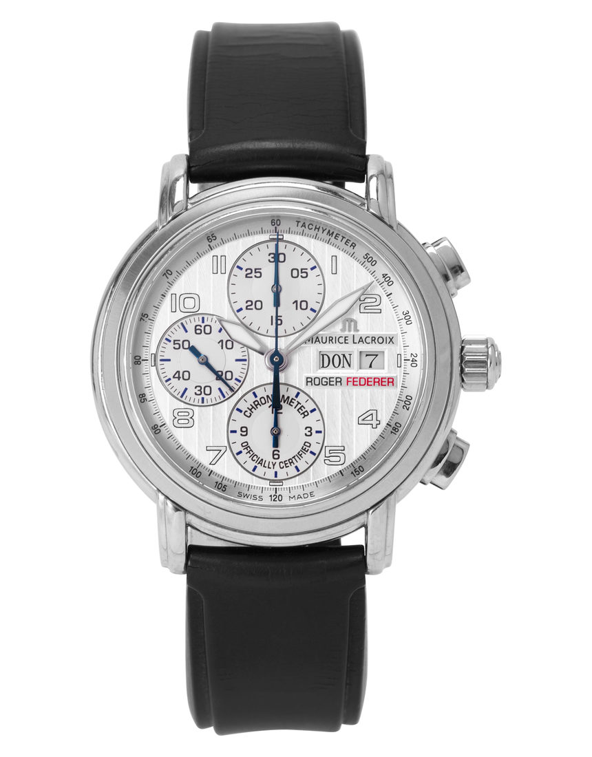 Maurice Lacroix Masterpiece MP6128-SS001-92G - 42 mm Rubber back