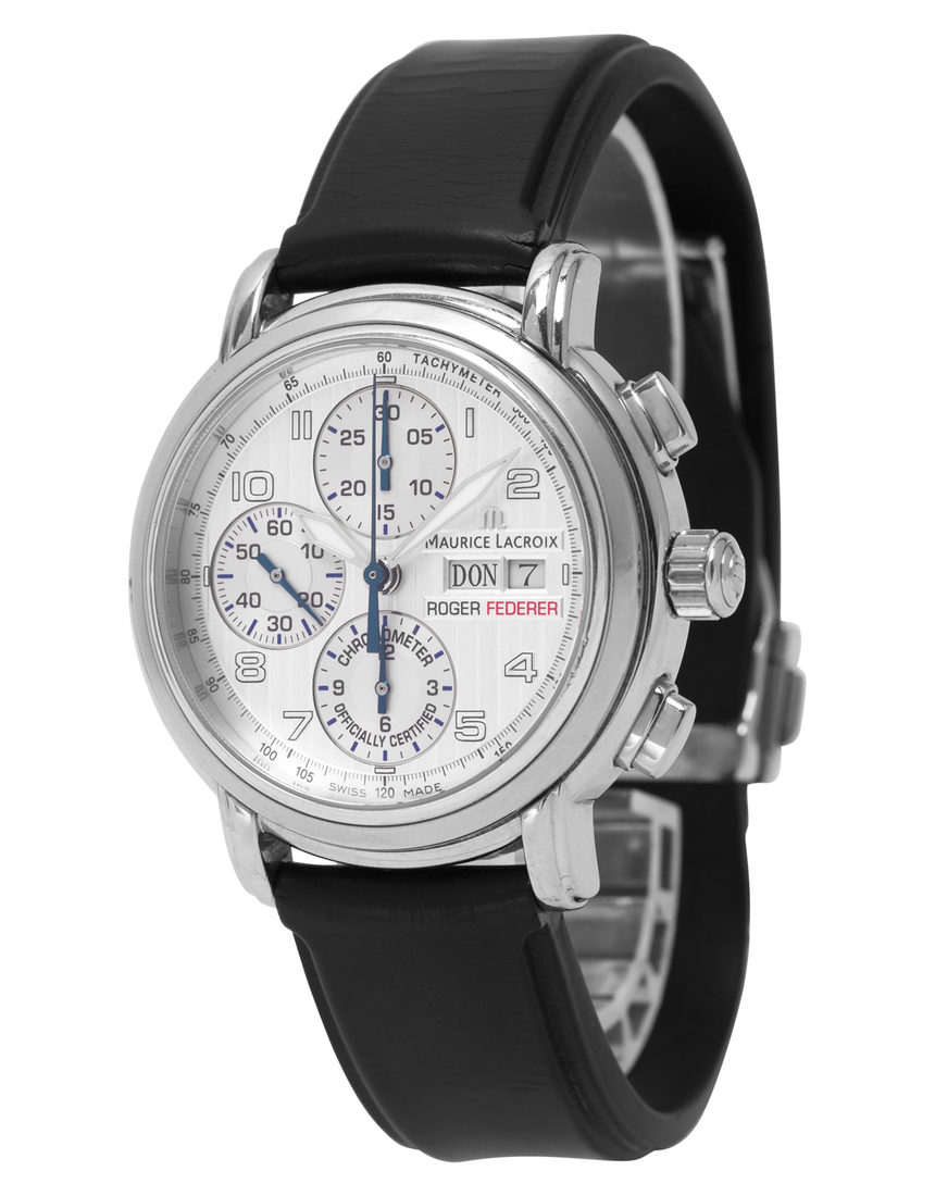 Maurice Lacroix Masterpiece MP6128-SS001-92G - 42 mm Rubber side
