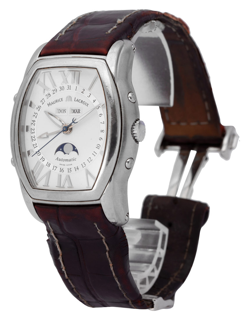 Maurice Lacroix Masterpiece MP6439-SS001-11E - 38 mm Leather side