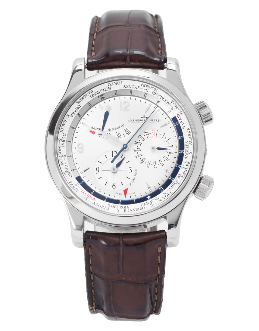 Jaeger-LeCoultre Master World Geographic 146.8.32.s - 41.5 mm Leather back
