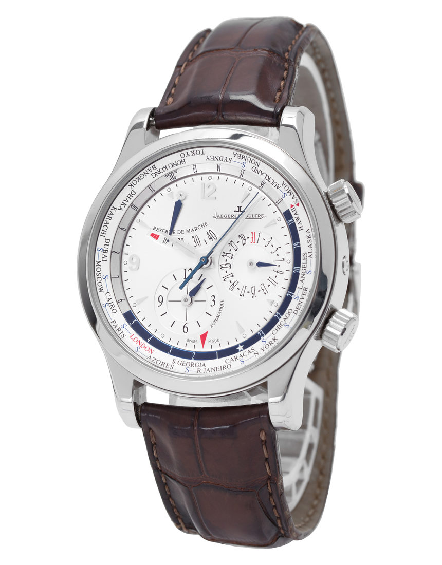 Jaeger-LeCoultre Master World Geographic 146.8.32.s - 41.5 mm Leather side