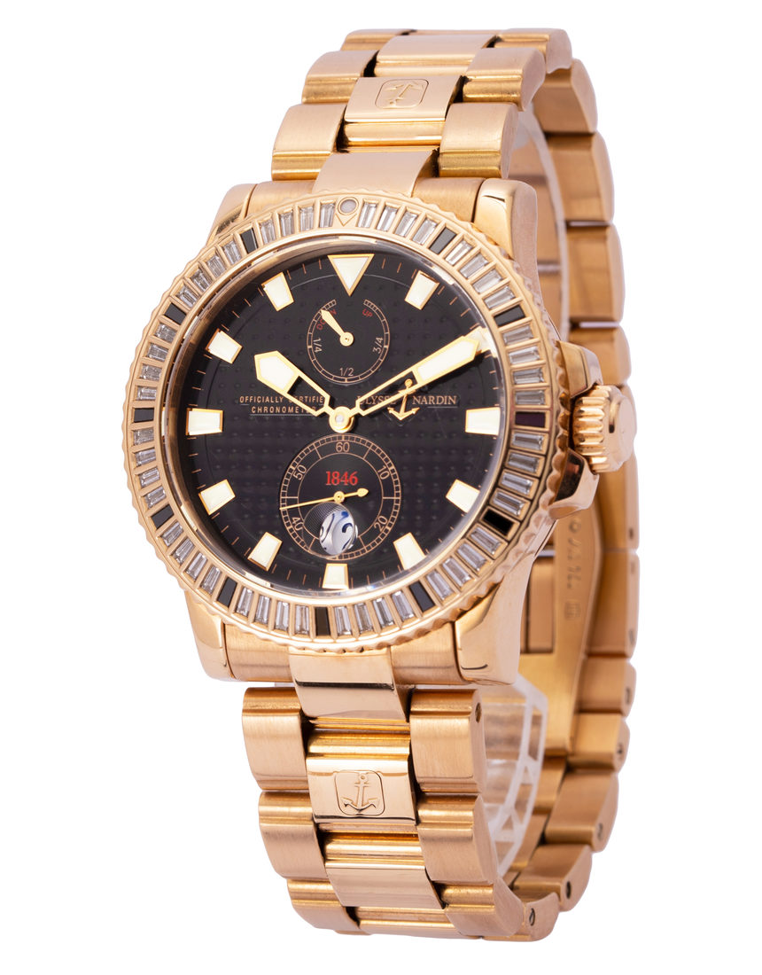 Ulysse Nardin Marine Diver 266-34-8/92 - 42.7 mm Rose Gold side
