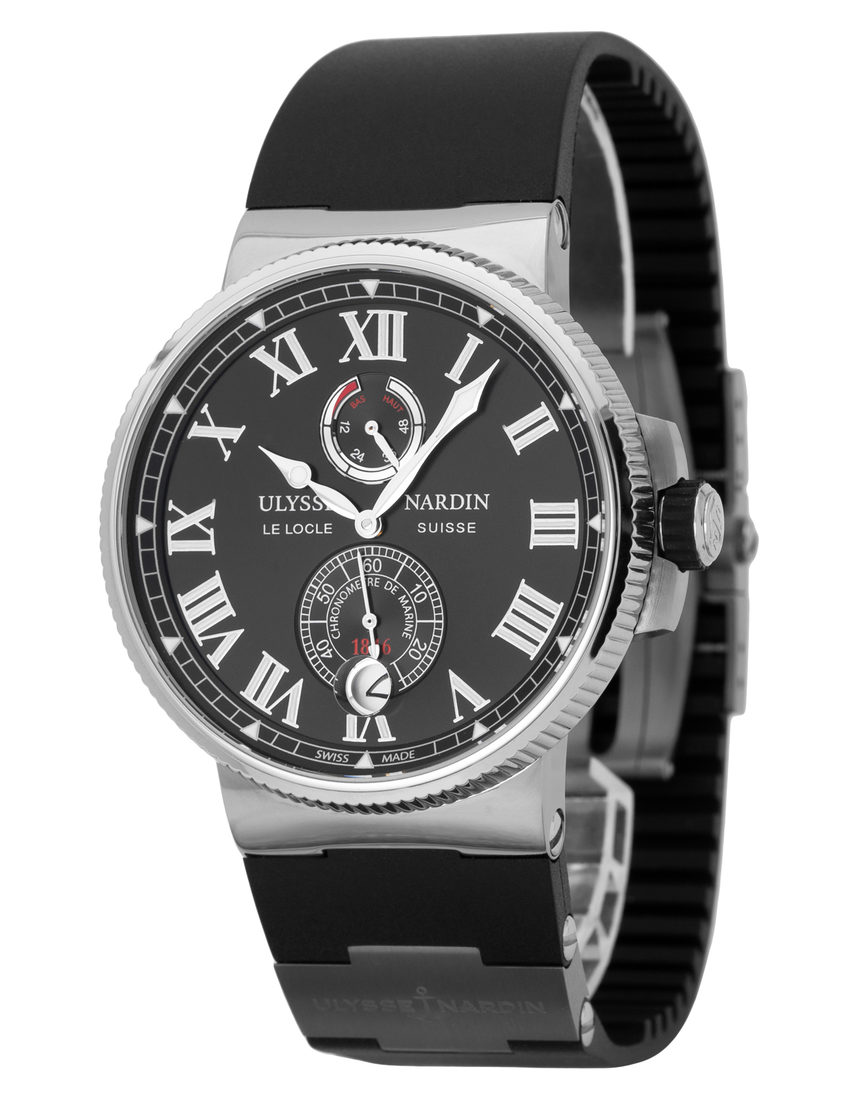 Ulysse Nardin Marine Chronometer 1183-122/42 - 45 mm Rubber side