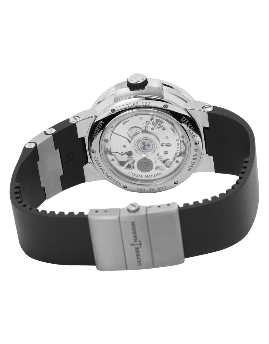 Ulysse Nardin Marine Chronometer 1183-122/42 - 45 mm Rubber