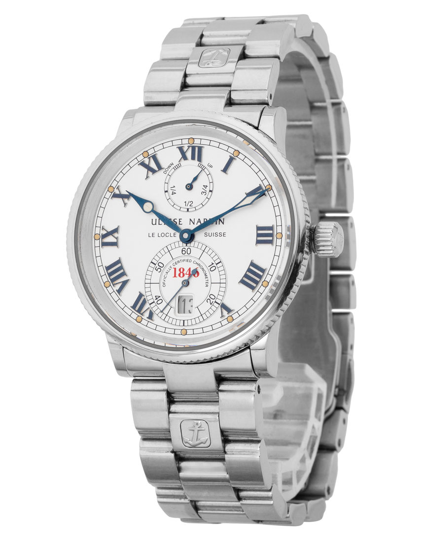 Ulysse Nardin Marine Chronometer 263-22 - 38 mm Steel side