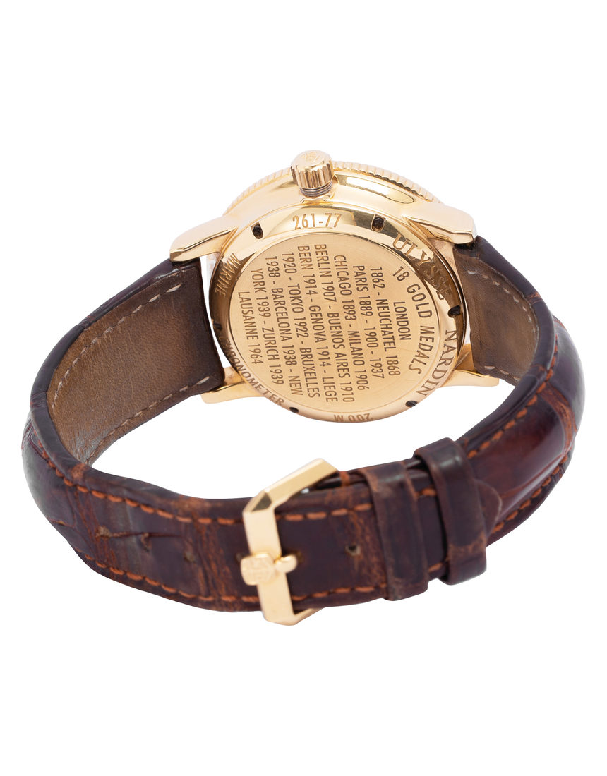 Ulysse Nardin Marine Chronometer 261-77 - 38 mm Leather