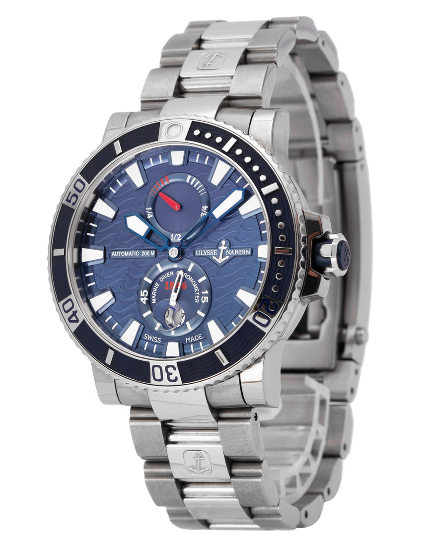 Ulysse Nardin Marine 263-90-7M - 45 mm Titanium side