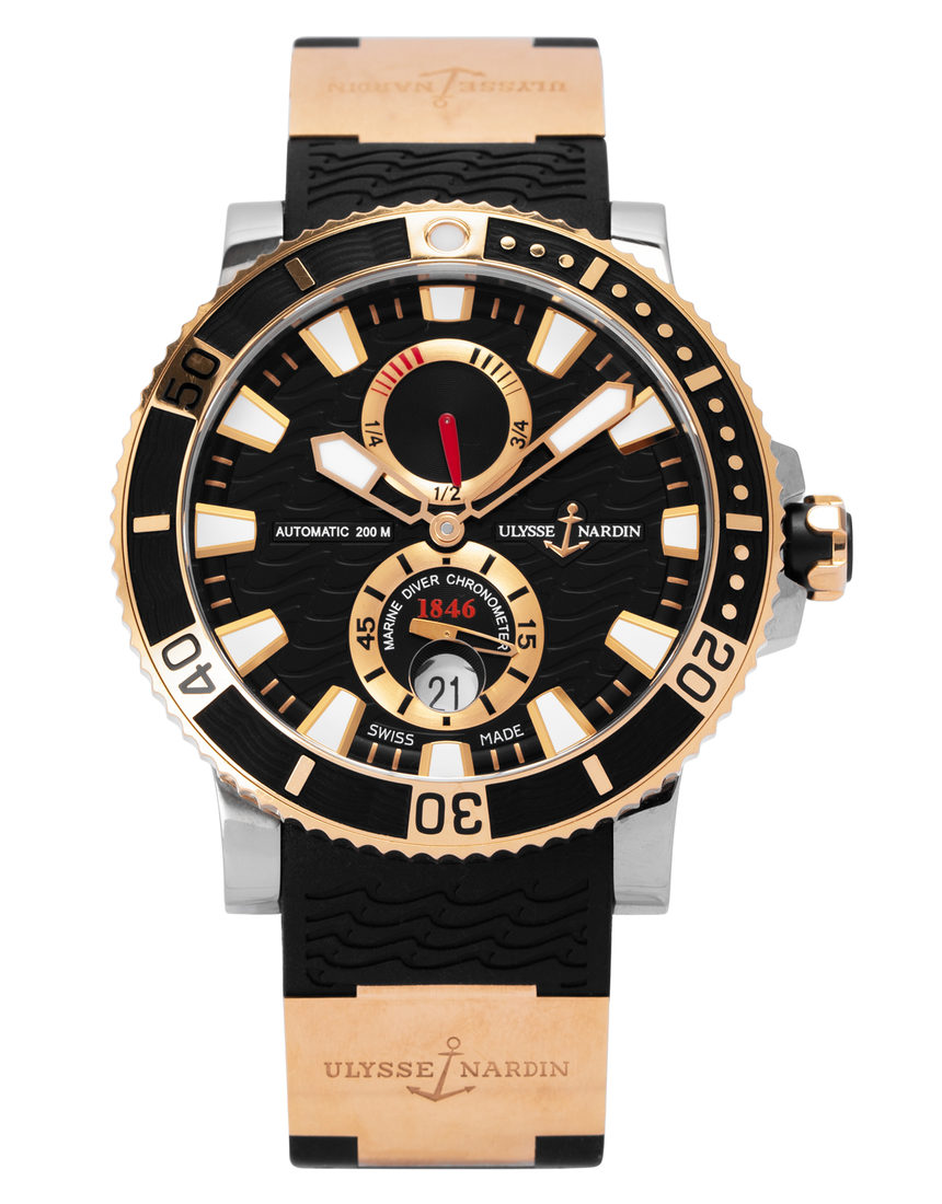 Ulysse Nardin Marine 265-90-3 - 45 mm Rubber back