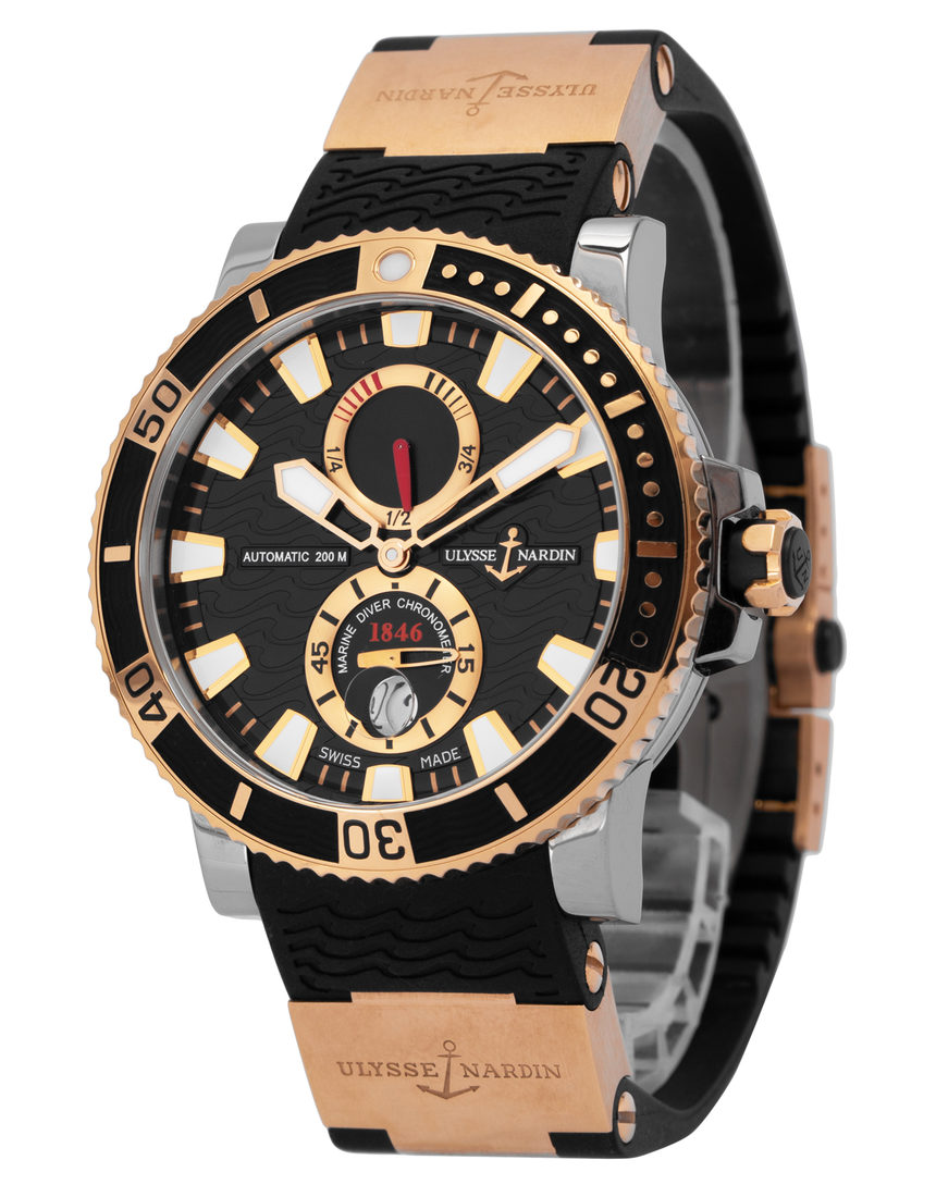 Ulysse Nardin Marine 265-90-3 - 45 mm Rubber side