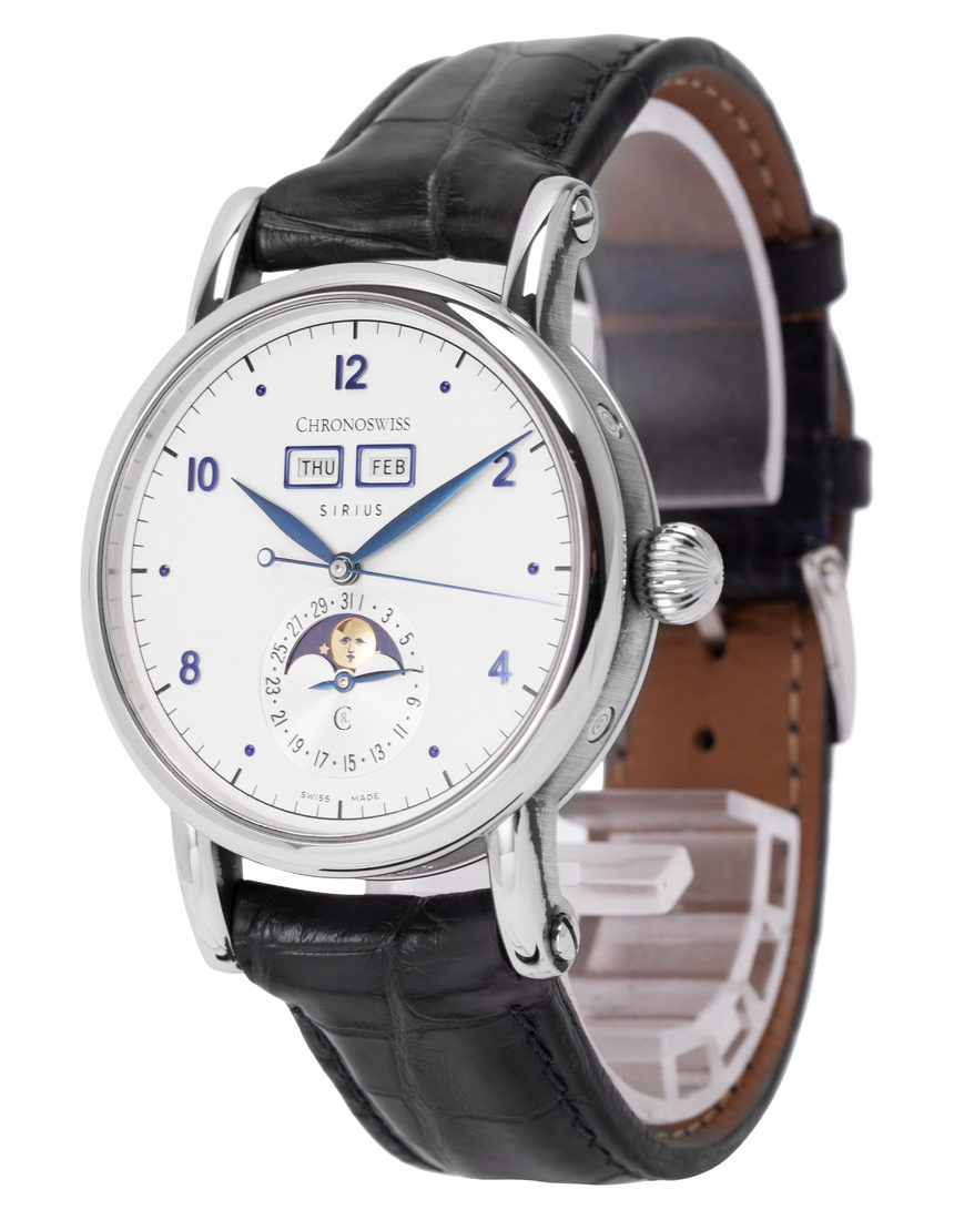 Chronoswiss Lunar CH9343 - 39 mm Leather side