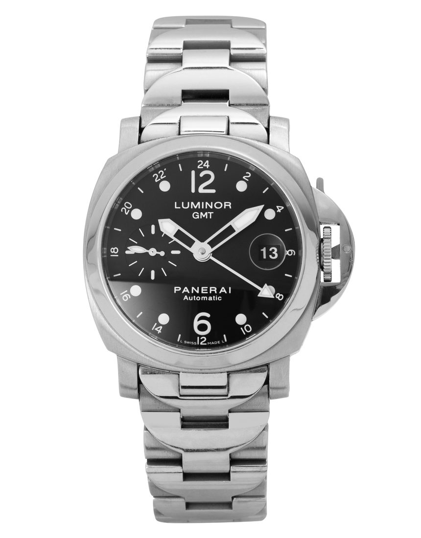 Panerai Luminor GMT PAM00160 - 40 mm Steel back