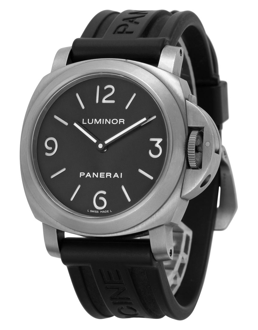 Panerai Luminor Base PAM00176 - 44 mm Rubber side