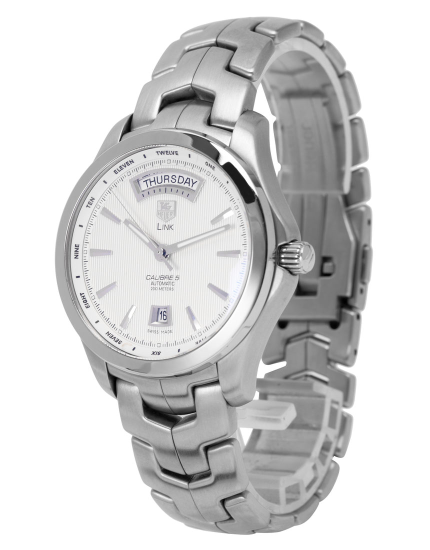 TAG Heuer Link WJF2011.BA0592 - 42 mm Steel side
