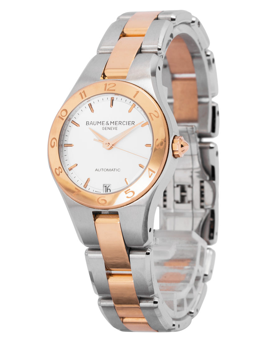 Baume et Mercier Linea M0A10073 - 32 mm Steel side