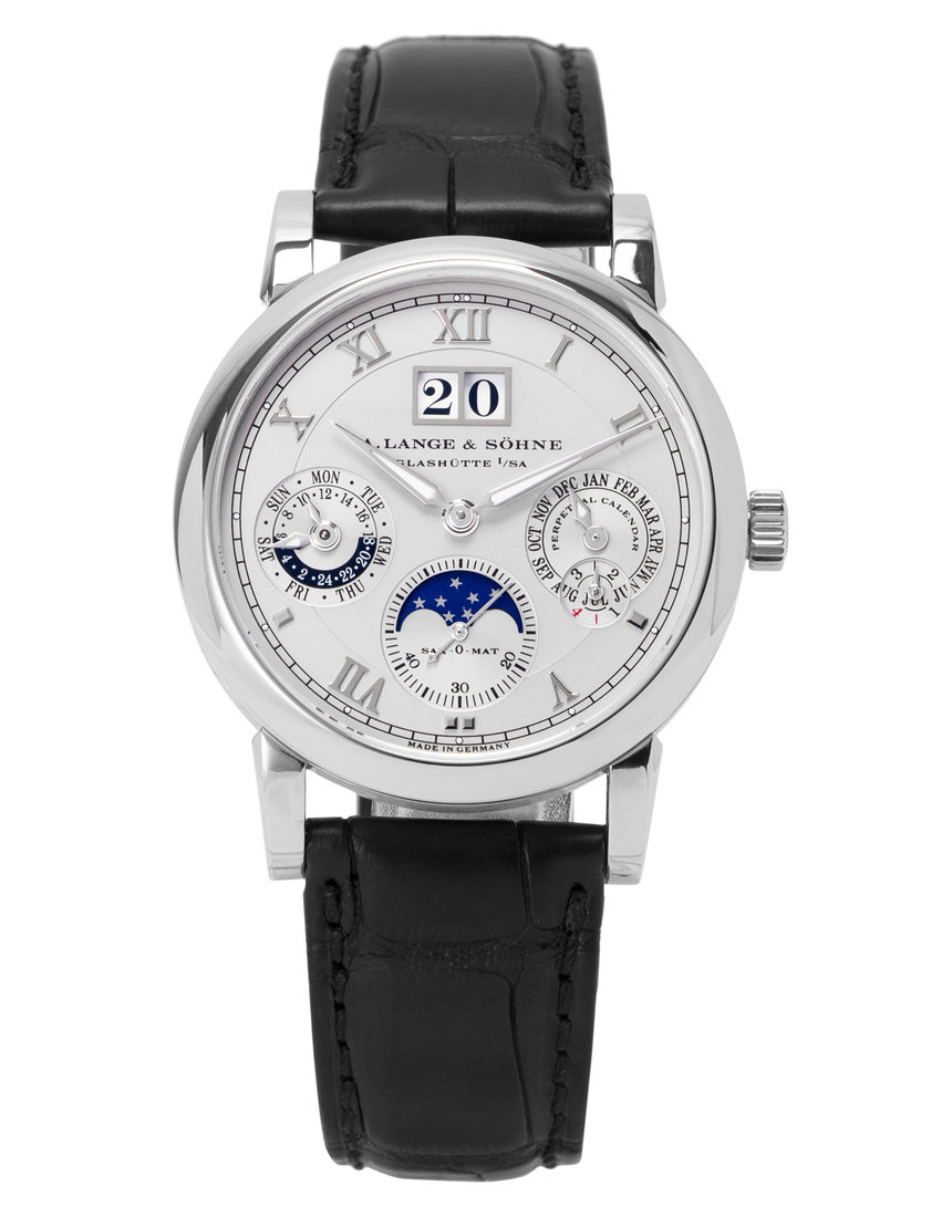 A. Lange & Sohne Langematik Perpetual 310.025E - 39 mm Leather back