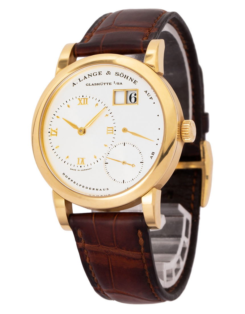 A. Lange & Sohne Lange 1 101.021 - 38 mm Leather side