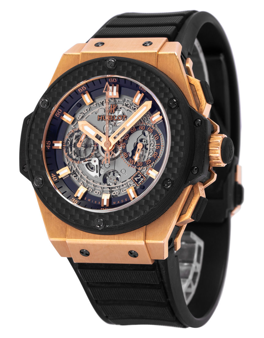 Hublot King Power Unico Chronograph 701.OQ.0180.RX - 48 mm Rubber side