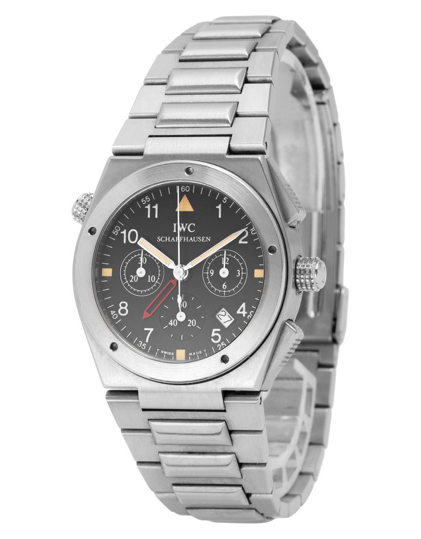 IWC Ingenieur Chronograph IW3805 - 35 mm Steel side