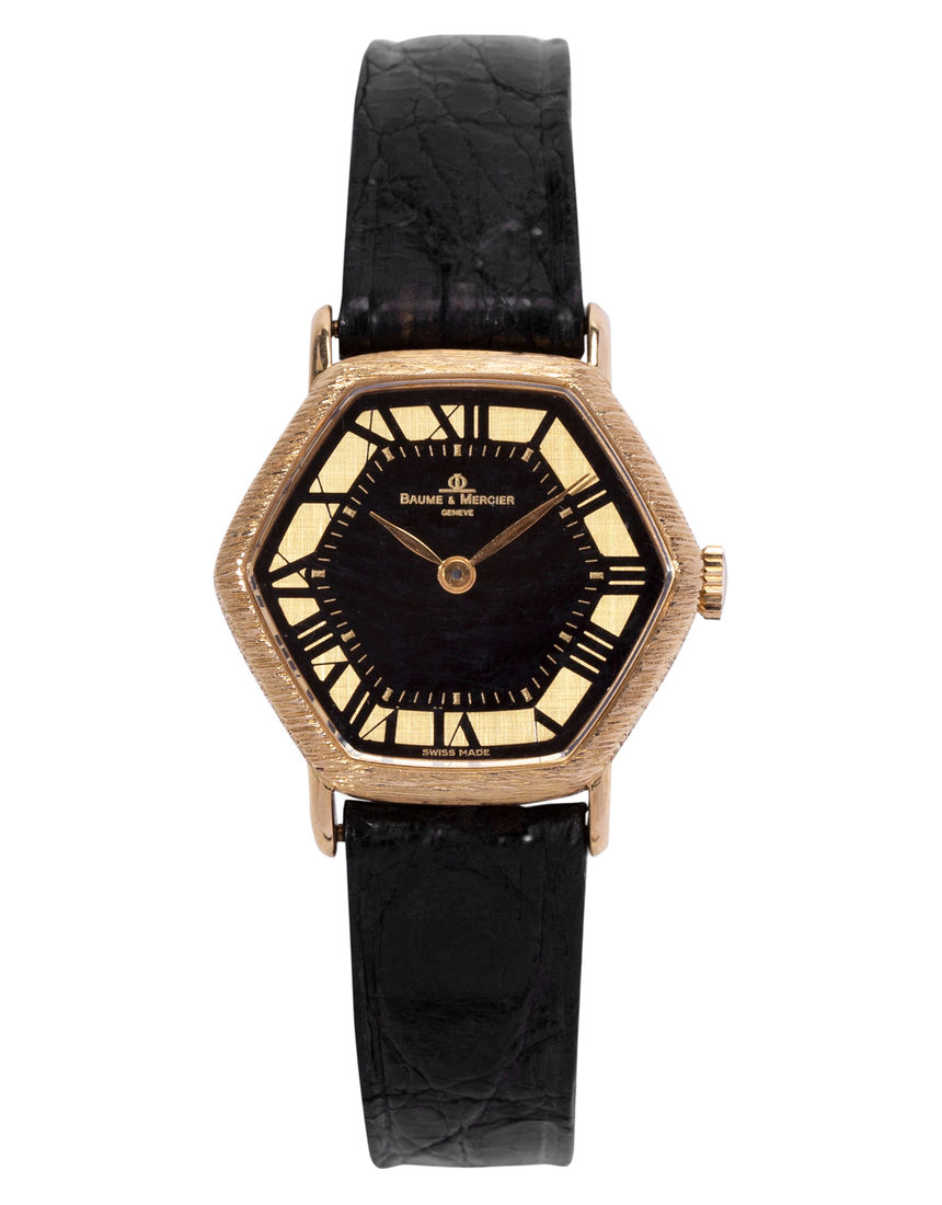 Baume et Mercier Hexagon 38335 - 25 mm Leather back