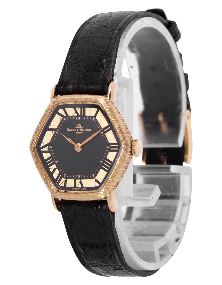 Baume et Mercier Hexagon 38335 - 25 mm Leather side