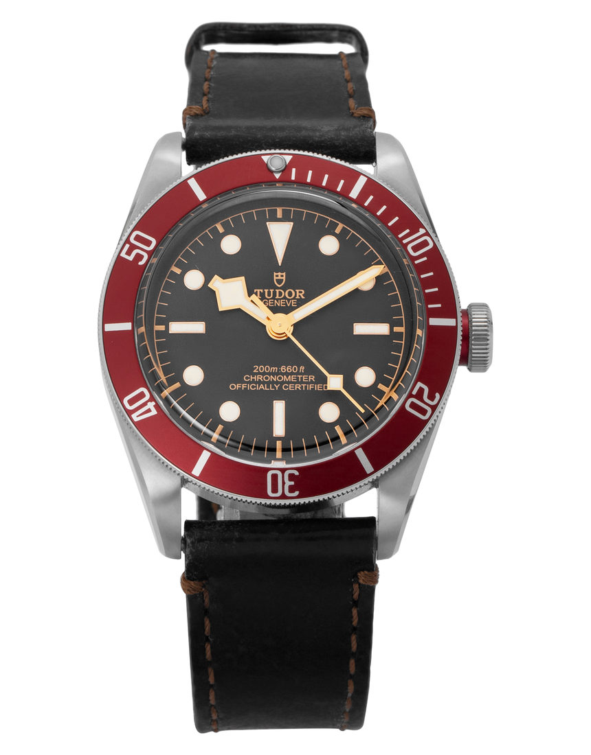 Tudor Heritage Black Bay 79230R - 40 mm Leather back
