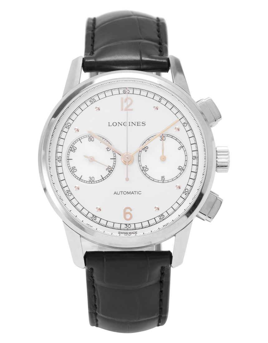 Longines Heritage L2.814.4.76.0 - 41 mm Leather back