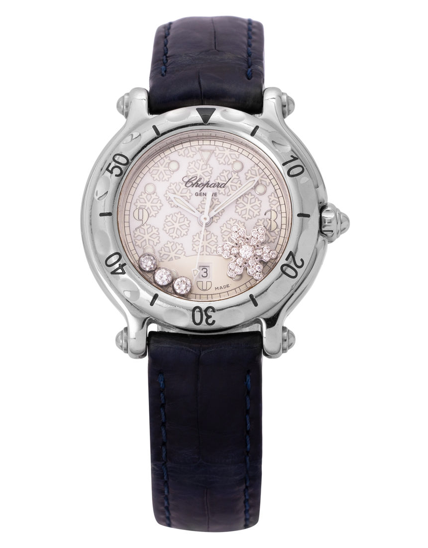 Chopard Happy Sport Snowflake 27/8949 - 28 mm Leather back
