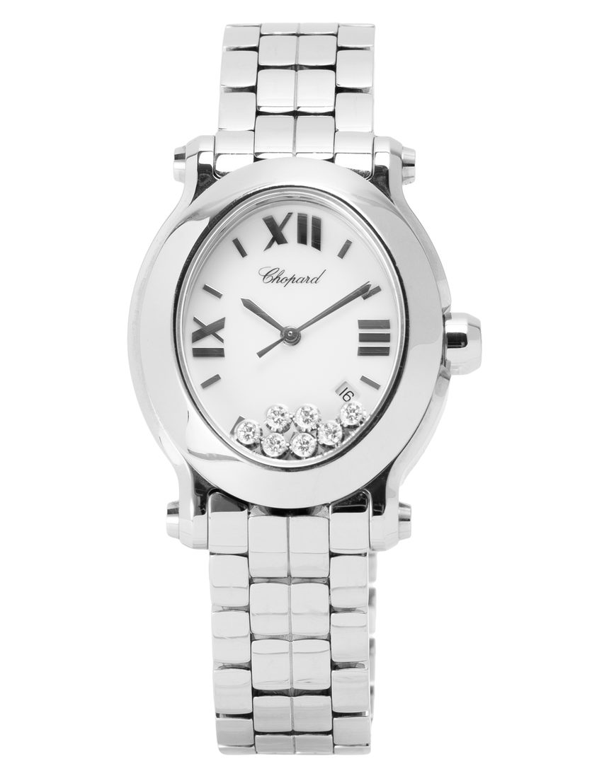 Chopard Happy Sport Oval 278546-3003 - 33 mm Steel back