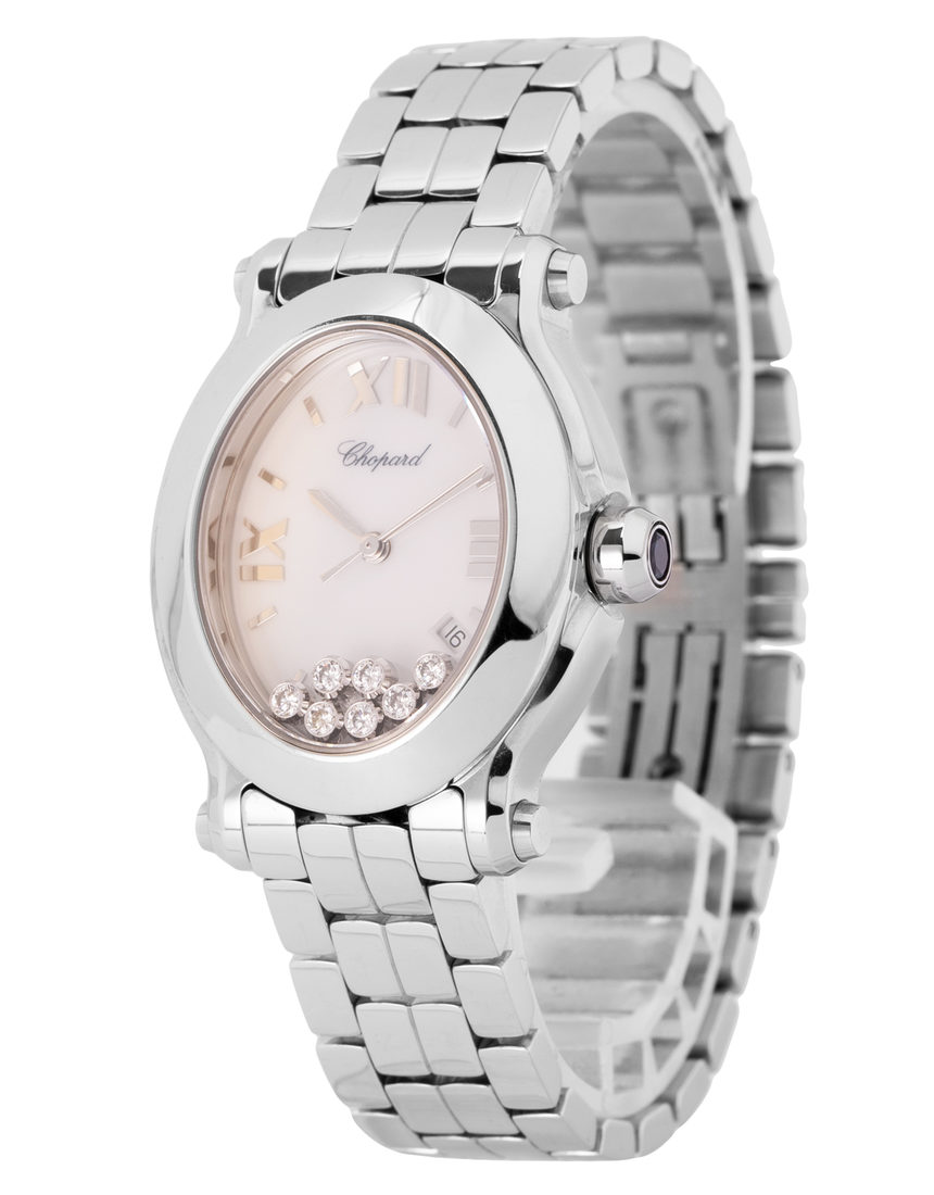Chopard Happy Sport Oval 278546-3003 - 33 mm Steel side