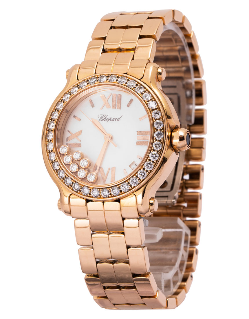 Chopard Happy Sport 277481-5002 - 36 mm Rose Gold side