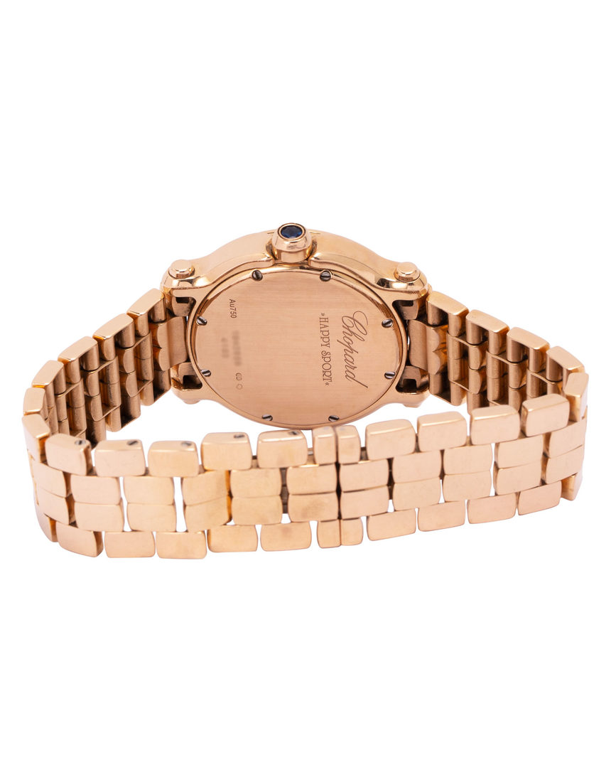 Chopard Happy Sport 277481-5002 - 36 mm Rose Gold