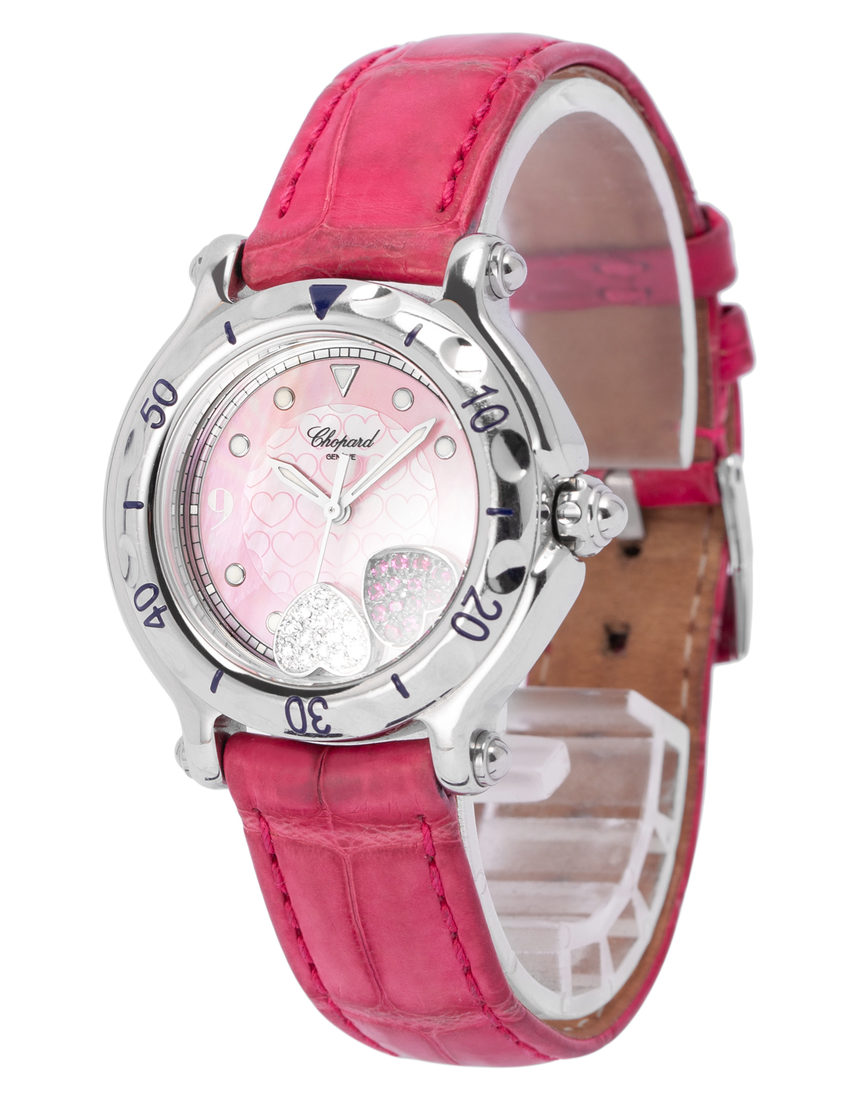 Chopard Happy Sport 27.8951 - 32 mm Leather side