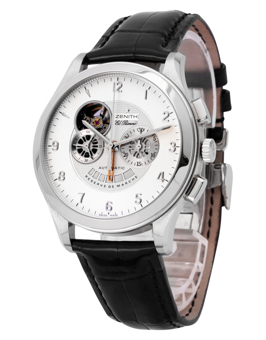 Zenith Grand Class Open El Primero 03.0520.4021.02.C492 - 44 mm Leather side