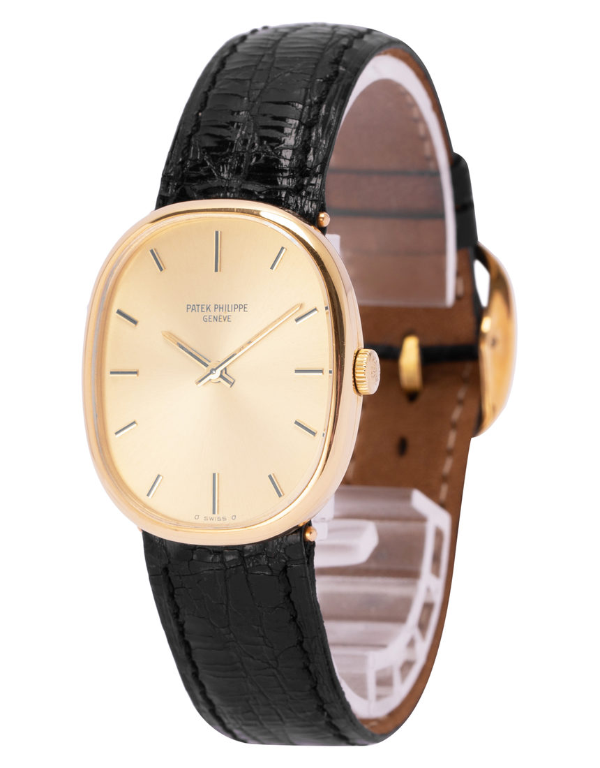 Patek Philippe Golden Ellipse 3648 - 27 mm Leather side
