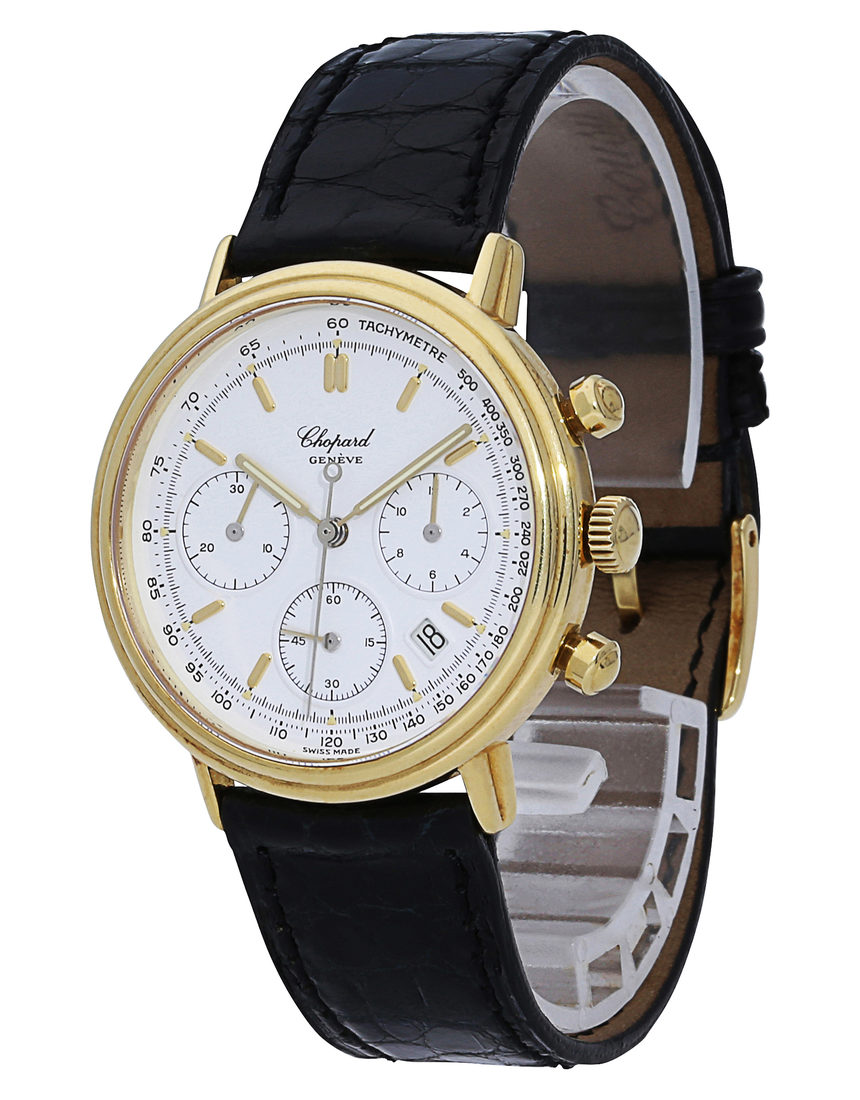 Chopard Geneve 1132 - 34 mm Leather side
