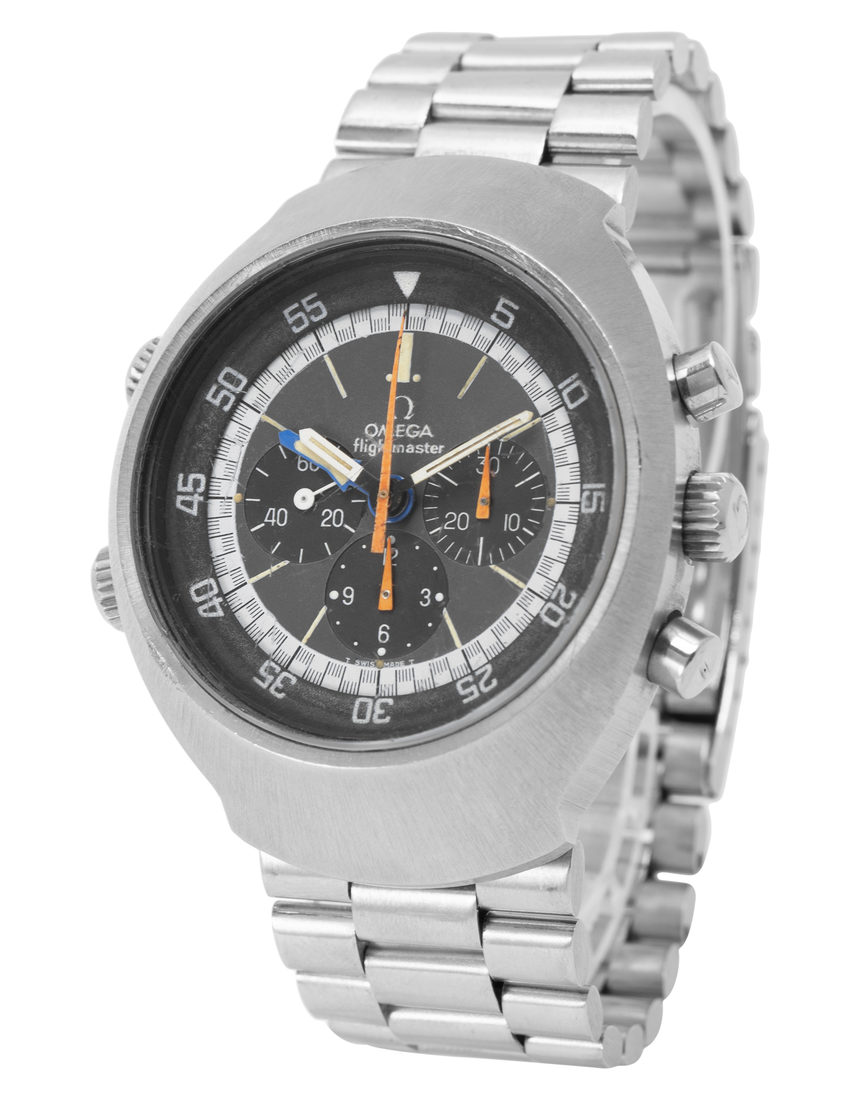 Omega Flightmaster 145026 - 42 mm Steel side