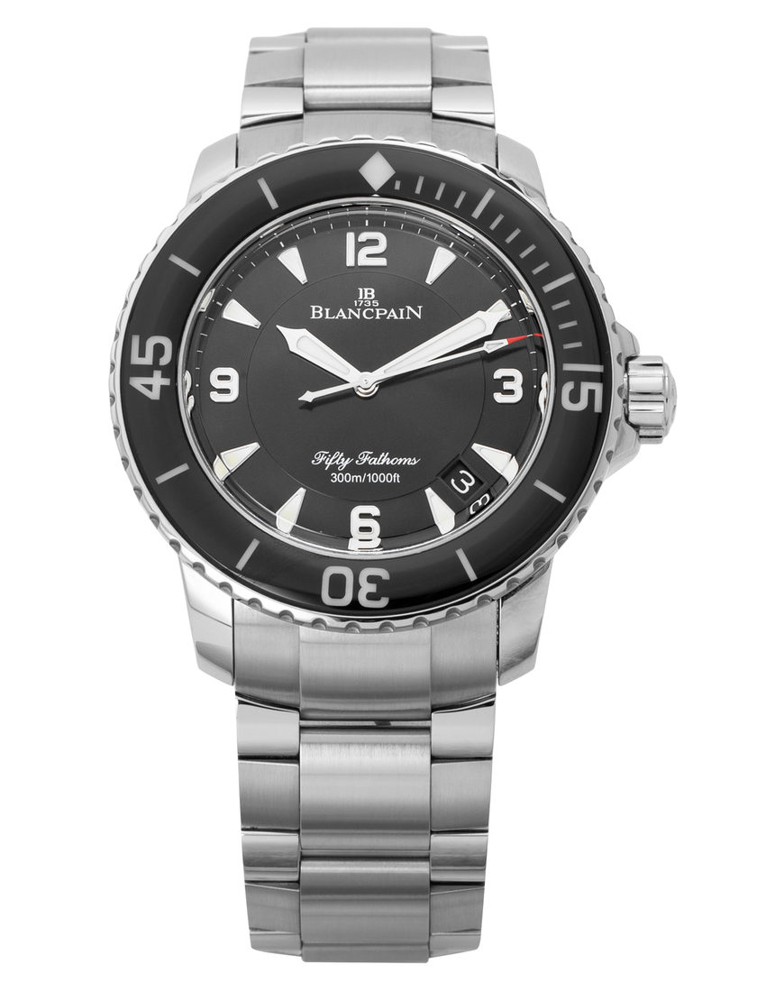 Blancpain Fifty Fathoms 5015-1130-71S - 45 mm Steel back