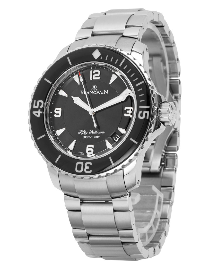 Blancpain Fifty Fathoms 5015-1130-71S - 45 mm Steel side