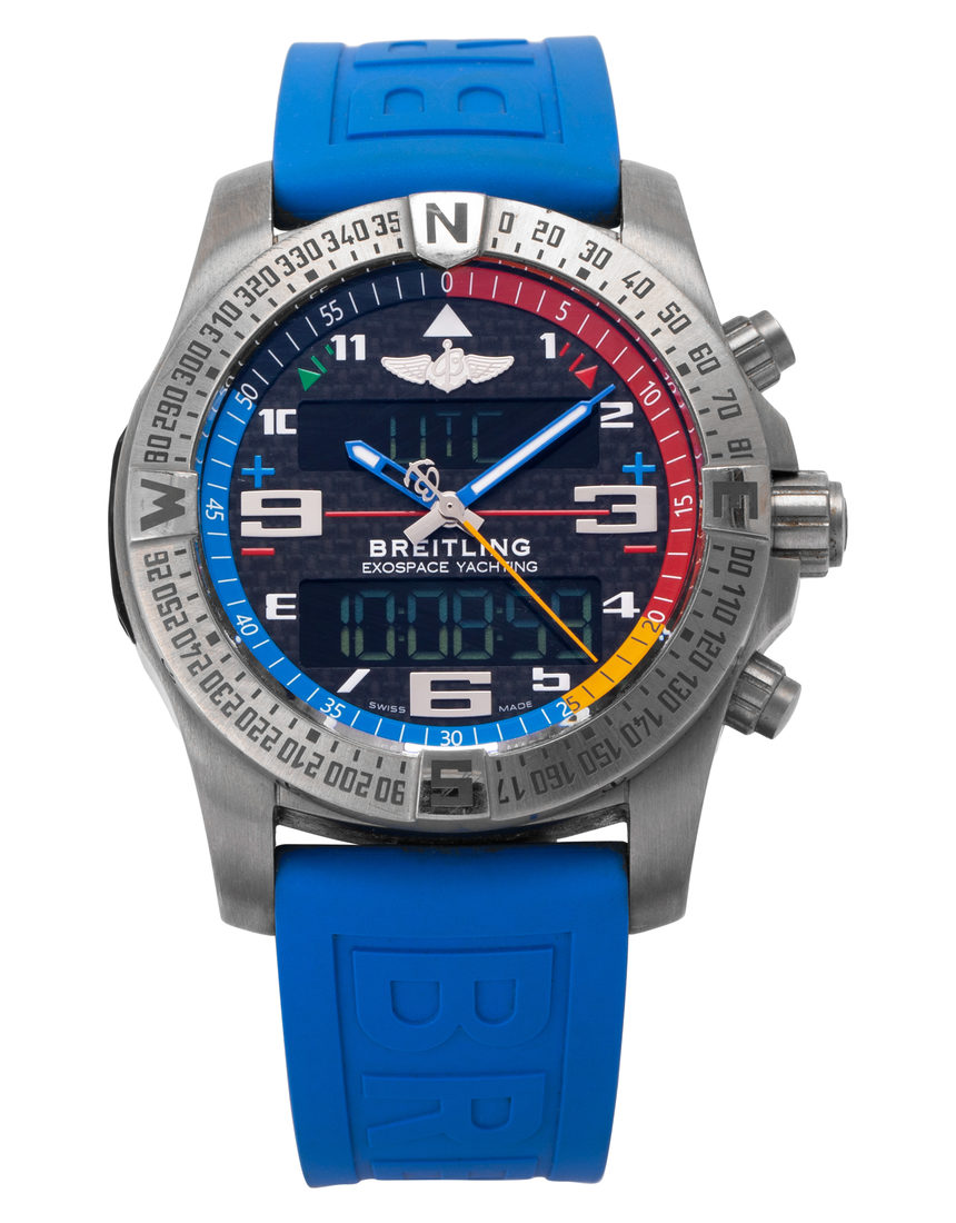 Breitling Exospace B55 Yachting EB5512221B1S1 - 46 mm Rubber back