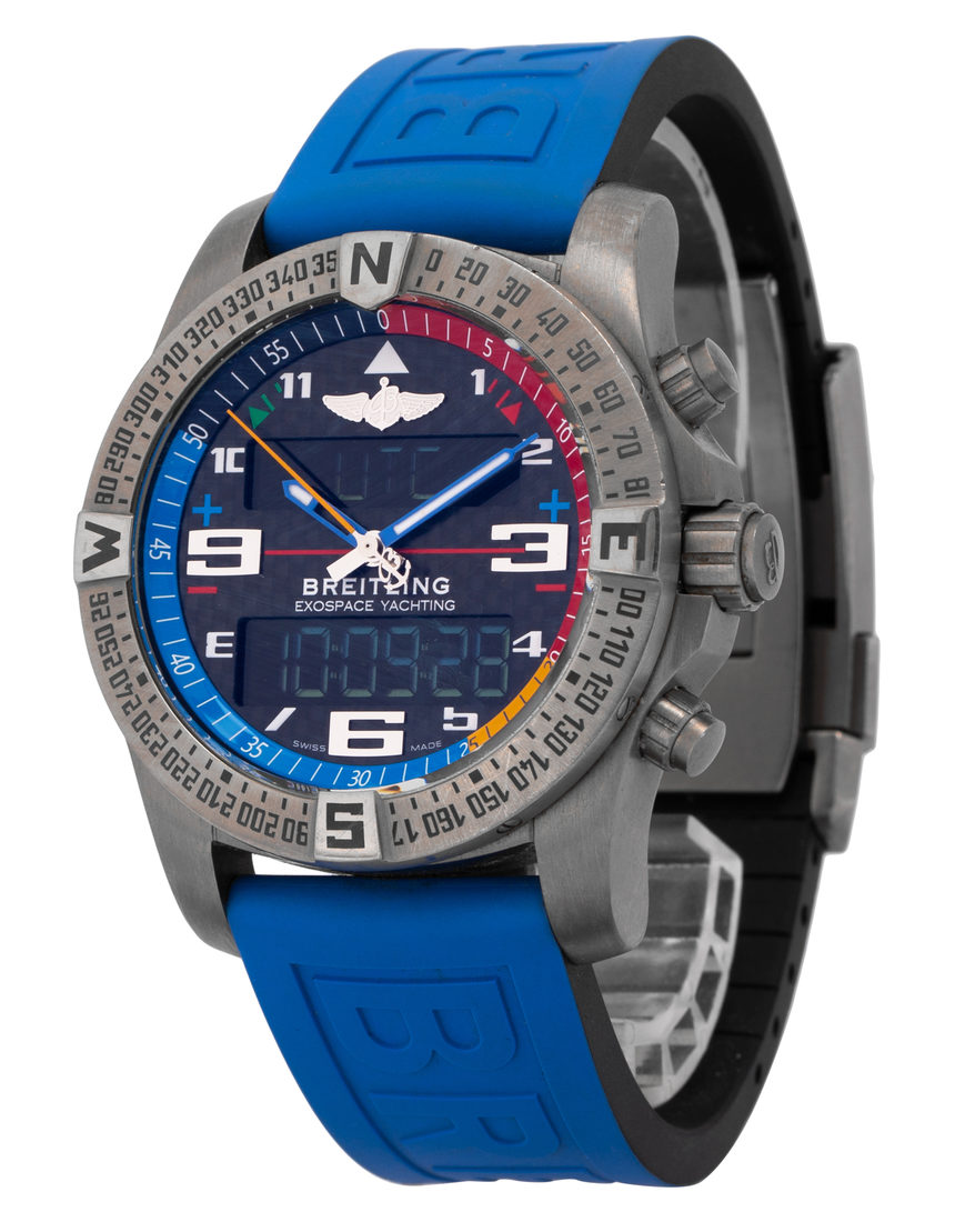 Breitling Exospace B55 Yachting EB5512221B1S1 - 46 mm Rubber side