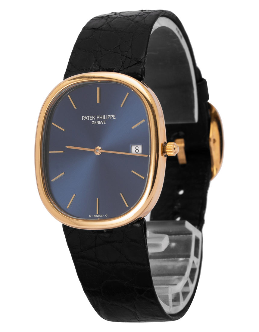 Patek Philippe Ellipse 3747 - 30 mm Leather side