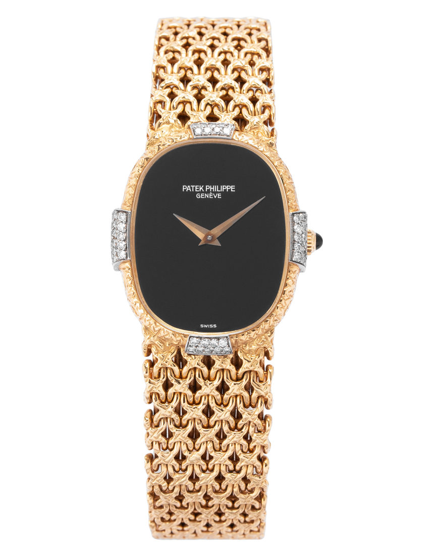Patek Philippe Ellipse d'Or 3849 - 23 mm Yellow Gold back